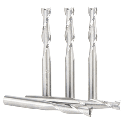 1/4" x 2-1/2" Up-Cut Spiral Plunge Bit, 2-Flute, 1/4" Shank ((5/Pack) Alt 2 - Image