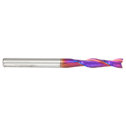 1/4" x 3" Spektra Up-Cut Spiral Plunge Bit, 2-Flute, 1/4" Shank - Alt Image 1