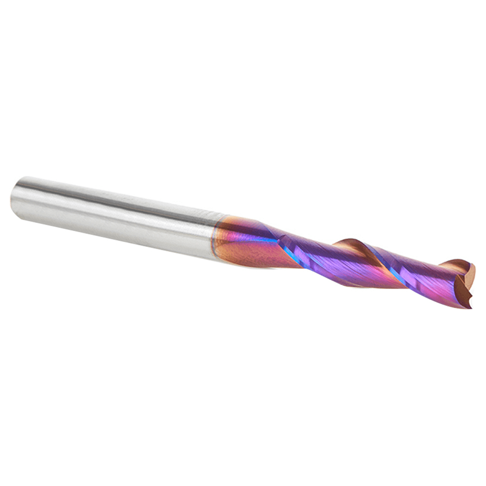 1/4" x 3" Spektra Up-Cut Spiral Plunge Bit, 2-Flute, 1/4" Shank - Alt Image 2