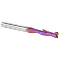 1/4" x 3" Spektra Up-Cut Spiral Plunge Bit, 2-Flute, 1/4" Shank - Alt Image 2