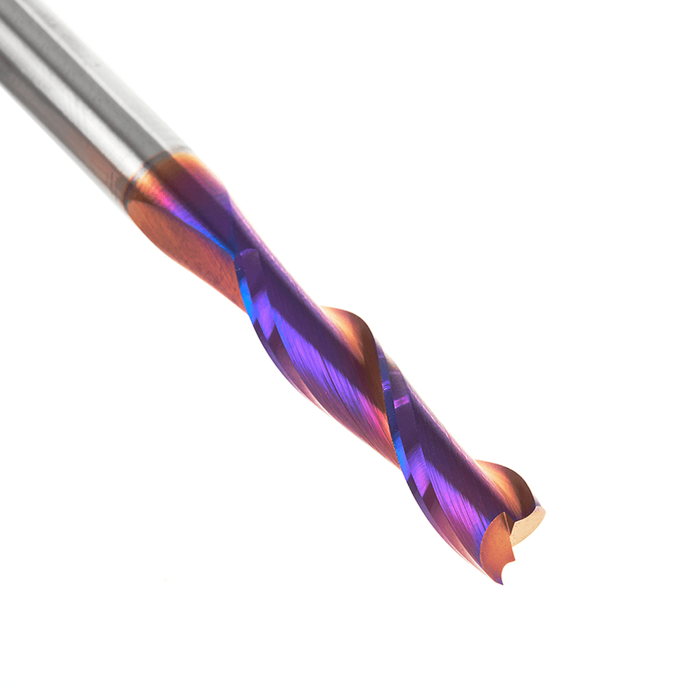 1/4" x 3" Spektra Up-Cut Spiral Plunge Bit, 2-Flute, 1/4" Shank - Alt Image 3