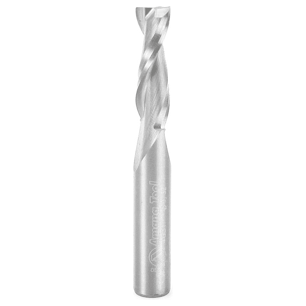 9/32" x 2-1/2" Up-Cut Spiral Plunge Bit, 2-Flute, 5/16" Shank - Main Image