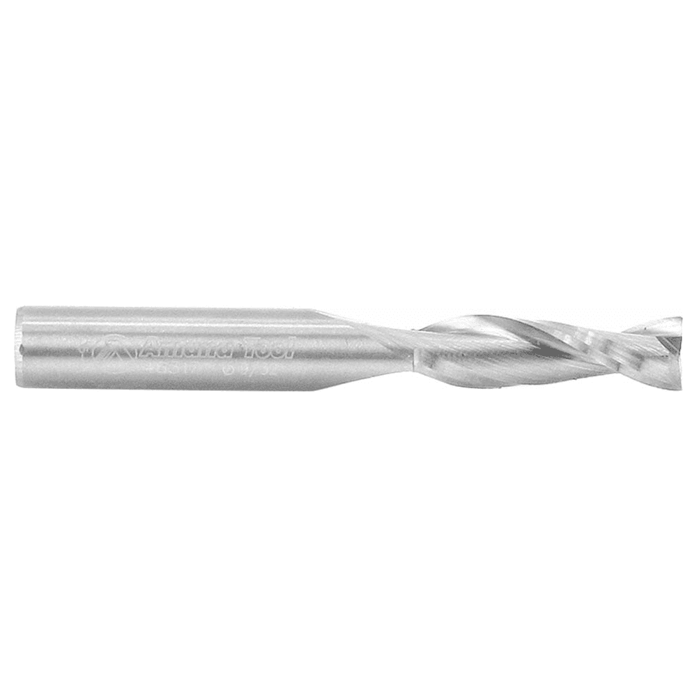 9/32" x 2-1/2" Up-Cut Spiral Plunge Bit, 2-Flute, 5/16" Shank - Alt Image 1
