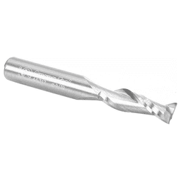 9/32" x 2-1/2" Up-Cut Spiral Plunge Bit, 2-Flute, 5/16" Shank - Alt Image 2