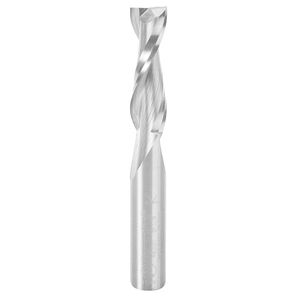 3/8" x 3" Up-Cut Spiral Plunge Bit, 2-Flute, 3/8" Shank - Main Image