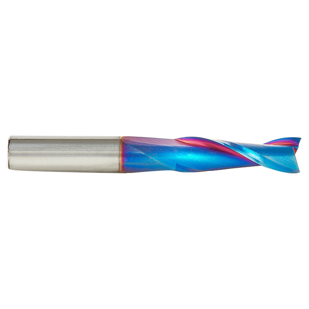 3/8" x 3" Spektra Up-Cut Spiral Plunge Bit, 2-Flute, 3/8" Shank - Alt Image 1
