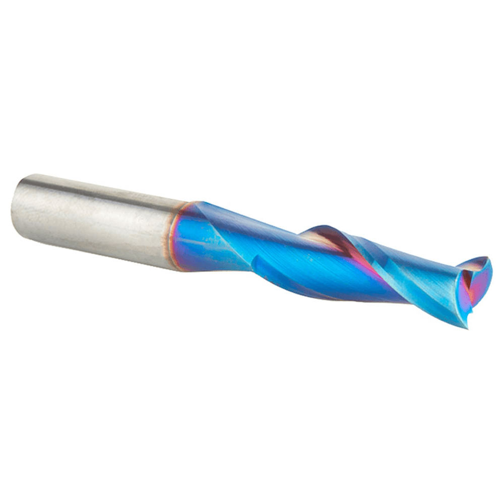 3/8" x 3" Spektra Up-Cut Spiral Plunge Bit, 2-Flute, 3/8" Shank - Alt Image 2