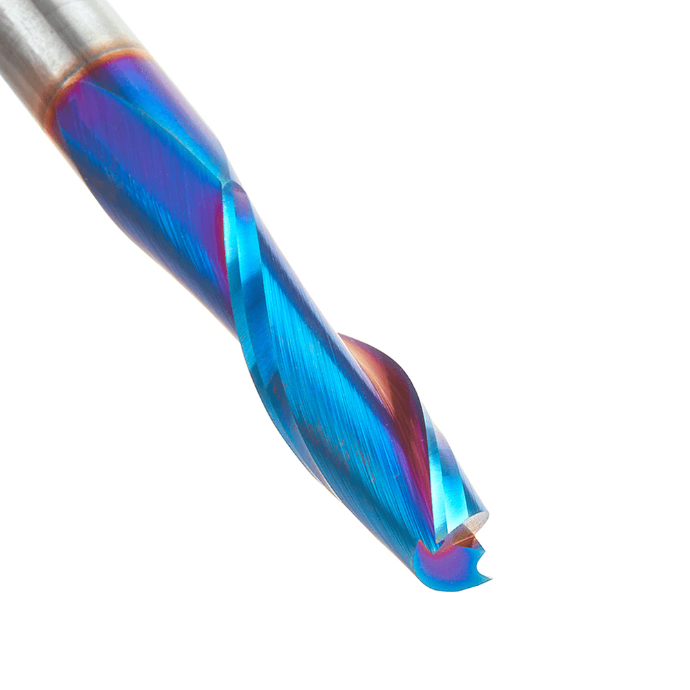 3/8" x 3" Spektra Up-Cut Spiral Plunge Bit, 2-Flute, 3/8" Shank - Alt Image 3