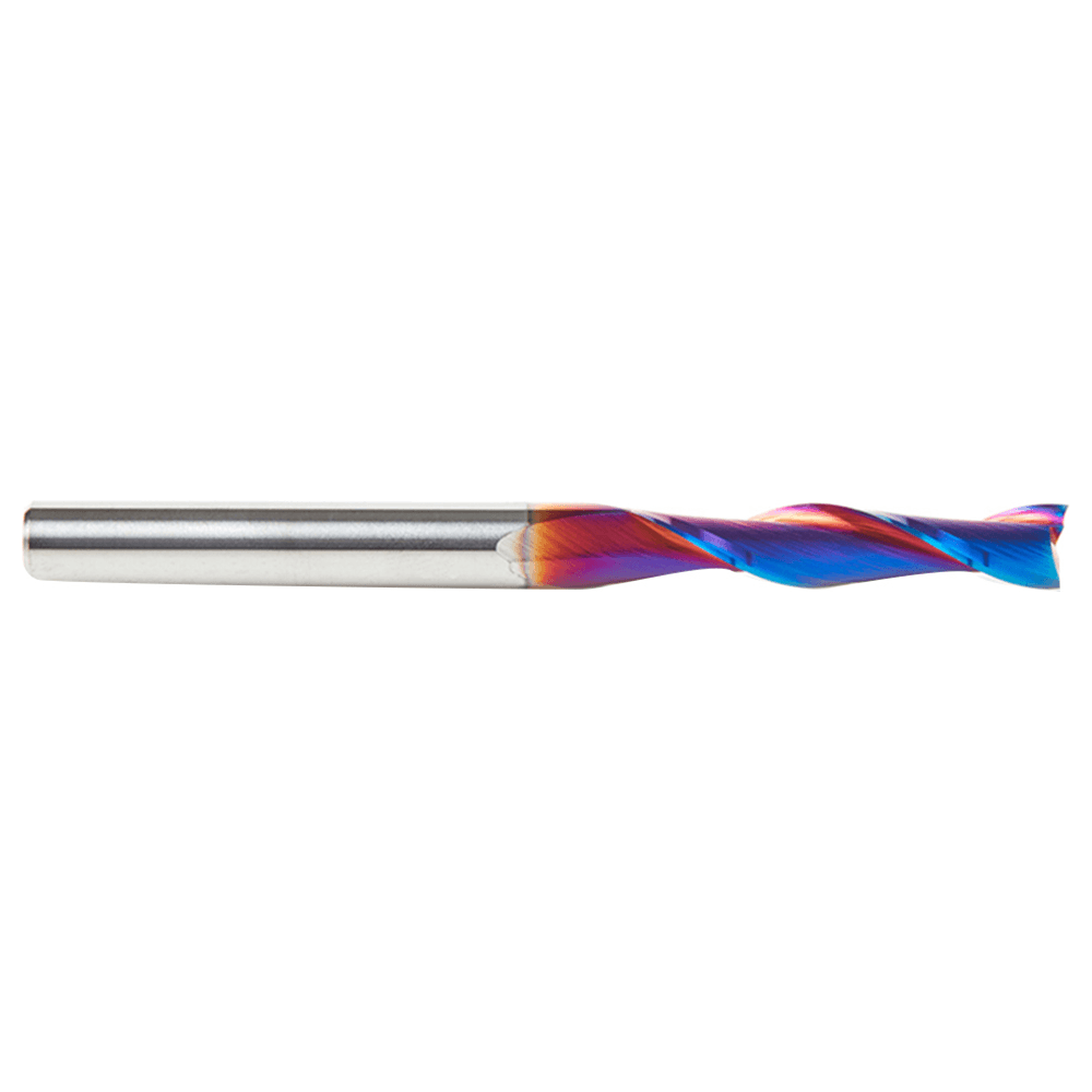 1/4" x 3" Spektra Up-Cut Spiral Plunge Bit, 2-Flute, 1/4" Shank - Alt Image 1