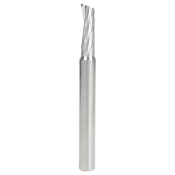 1/4" x 2-1/2" Acrylic Cutting 'O' Up-Cut Slow Spiral Router Bit, 1-Flute, 1/4" Shank - Main Image