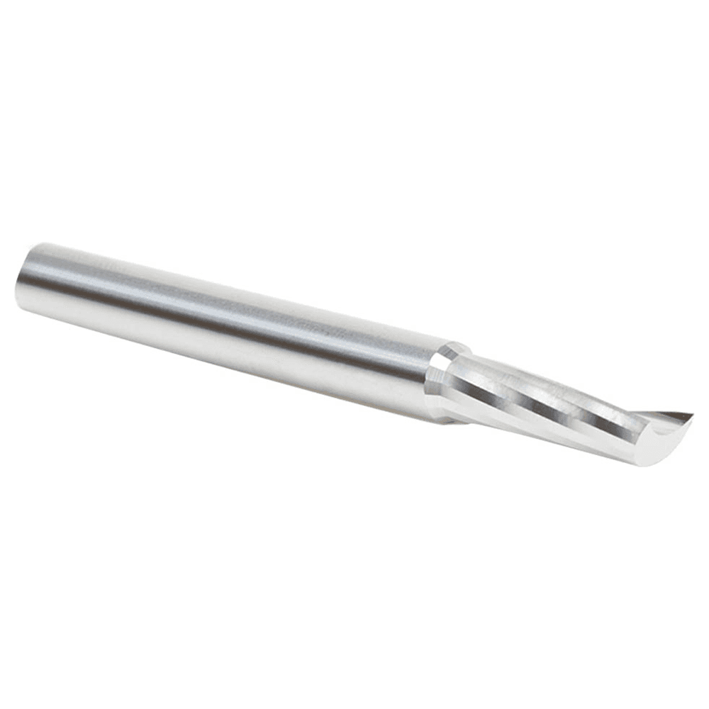 1/4" x 2-1/2" Acrylic Cutting 'O' Up-Cut Slow Spiral Router Bit, 1-Flute, 1/4" Shank - Alt Image 2