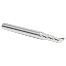 1/4" x 2-1/2" Acrylic Cutting 'O' Up-Cut Slow Spiral Router Bit, 1-Flute, 1/4" Shank - Alt Image 2
