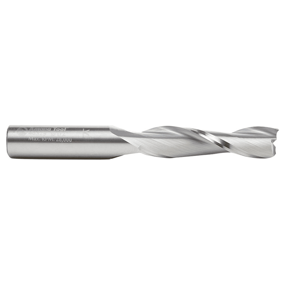 1/2" x 4" Up-Cut Spiral Plunge Bit, 2-Flute, 1/2" Shank - Alt Image 1
