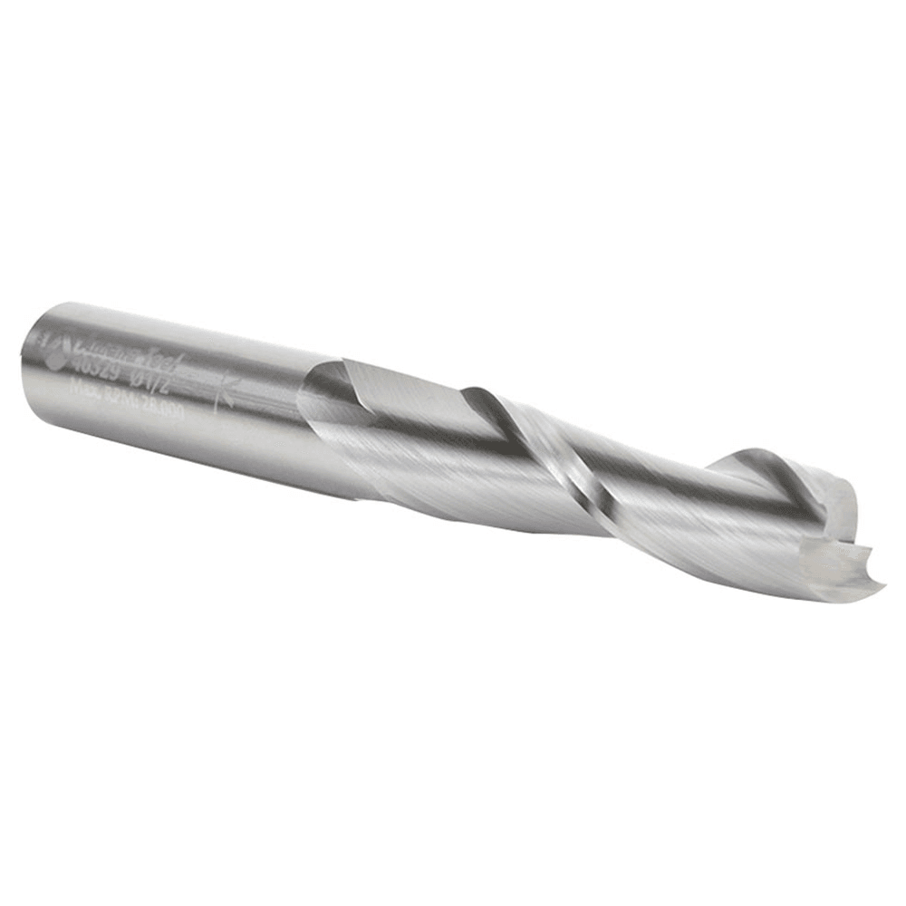 1/2" x 4" Up-Cut Spiral Plunge Bit, 2-Flute, 1/2" Shank - Alt Image 2