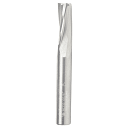 3/8" x 3" Slow Spiral Plunge Router Bit, 3-Flute, 3/8" Shank - Main Image