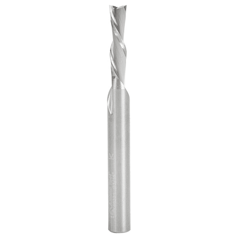 3/16" x 2-1/2" Down-Cut Spiral Plunge Bit, 2-Flute, 1/4" Shank - Main Image