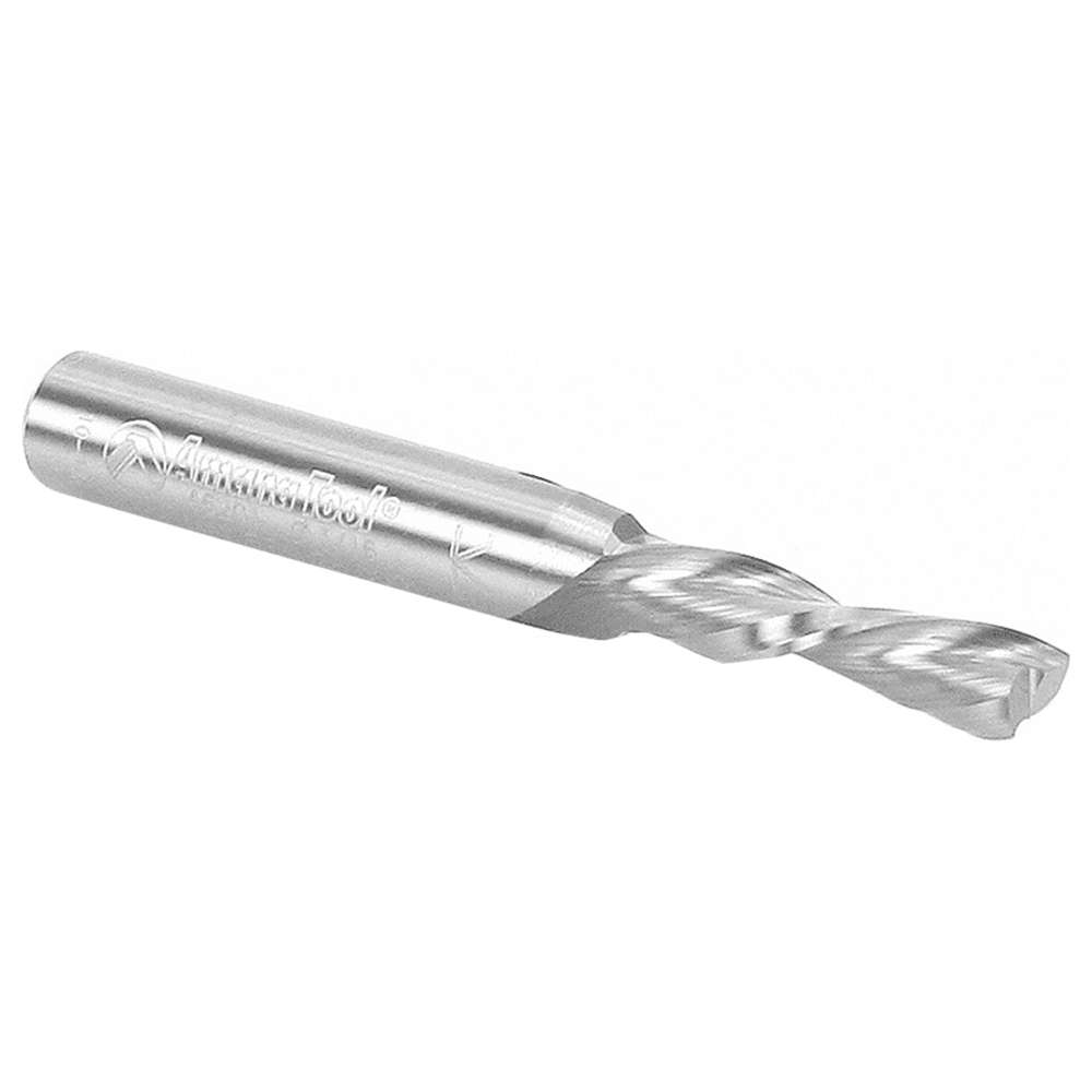 3/16" x 2-1/2" Down-Cut Spiral Plunge Bit, 2-Flute, 1/4" Shank - Alt Image 2
