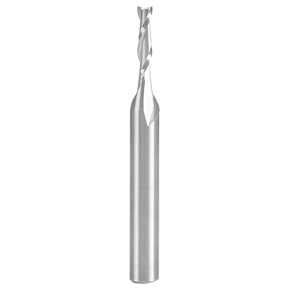 1/8" x 2-1/4" Up-Cut Spiral Plunge Bit, 2-Flute, 1/4" Shank - Main Image