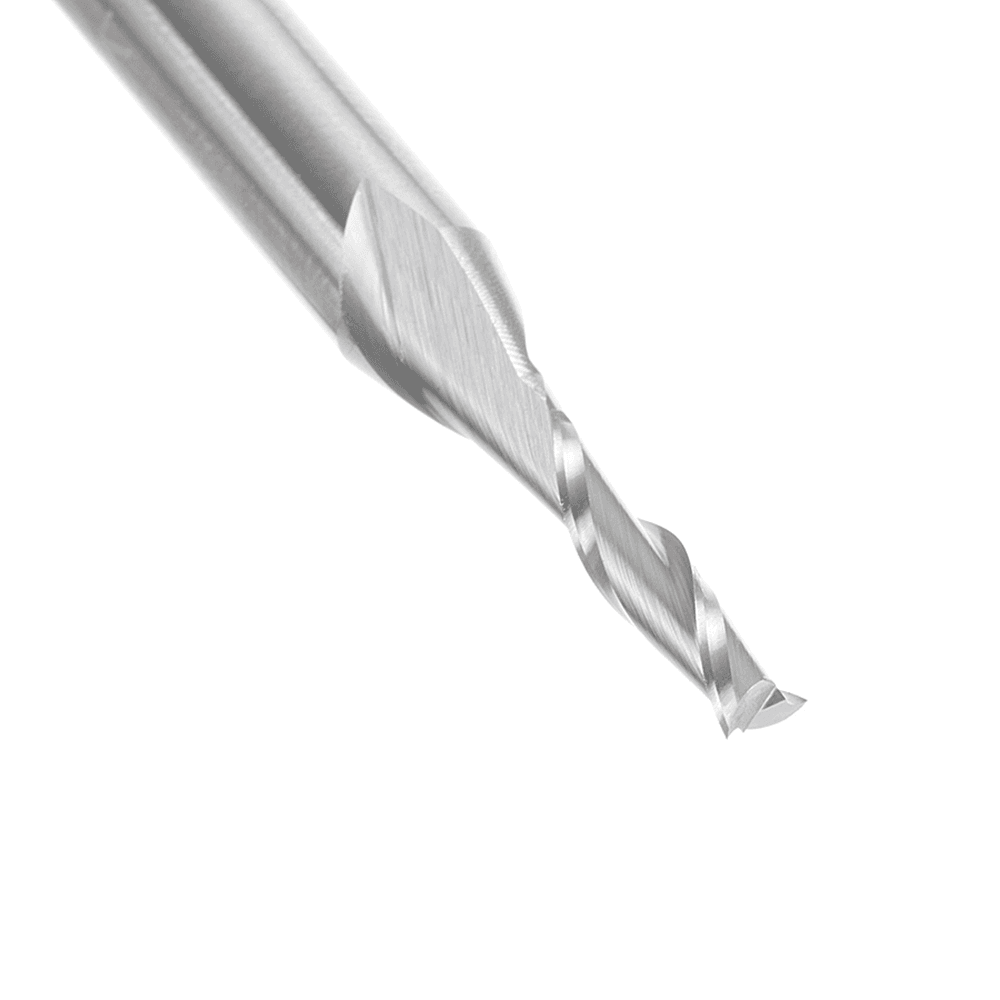 1/8" x 2-1/4" Up-Cut Spiral Plunge Bit, 2-Flute, 1/4" Shank - Alt Image 4