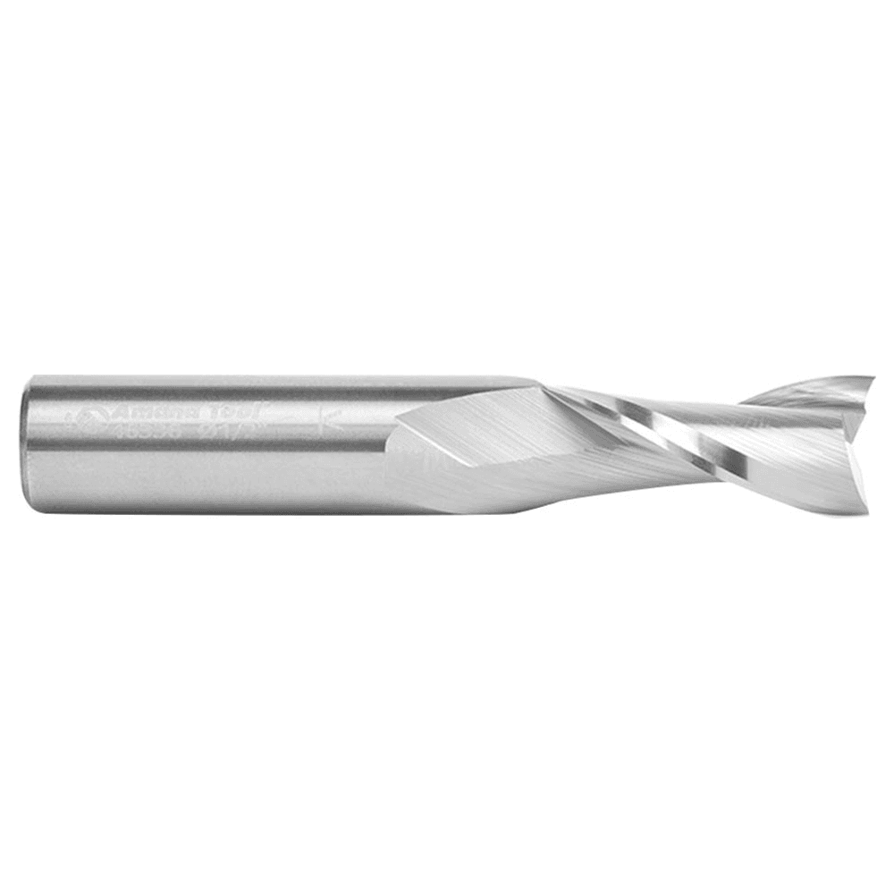 1/2" x 3" Up-Cut Spiral Plunge Bit, 2-Flute, 1/2" Shank, 1-1/8" Cutting Height - Alt Image 1