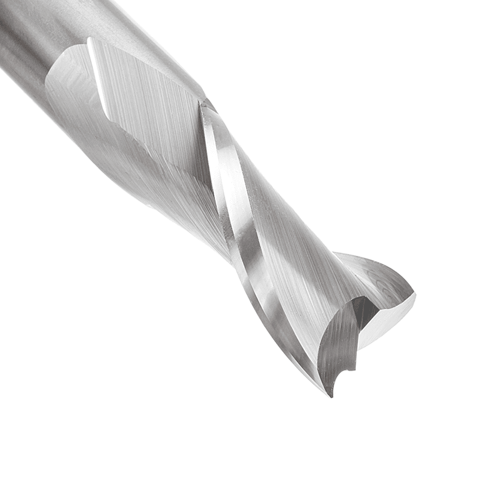 1/2" x 3" Up-Cut Spiral Plunge Bit, 2-Flute, 1/2" Shank, 1-1/8" Cutting Height - Alt Image 3