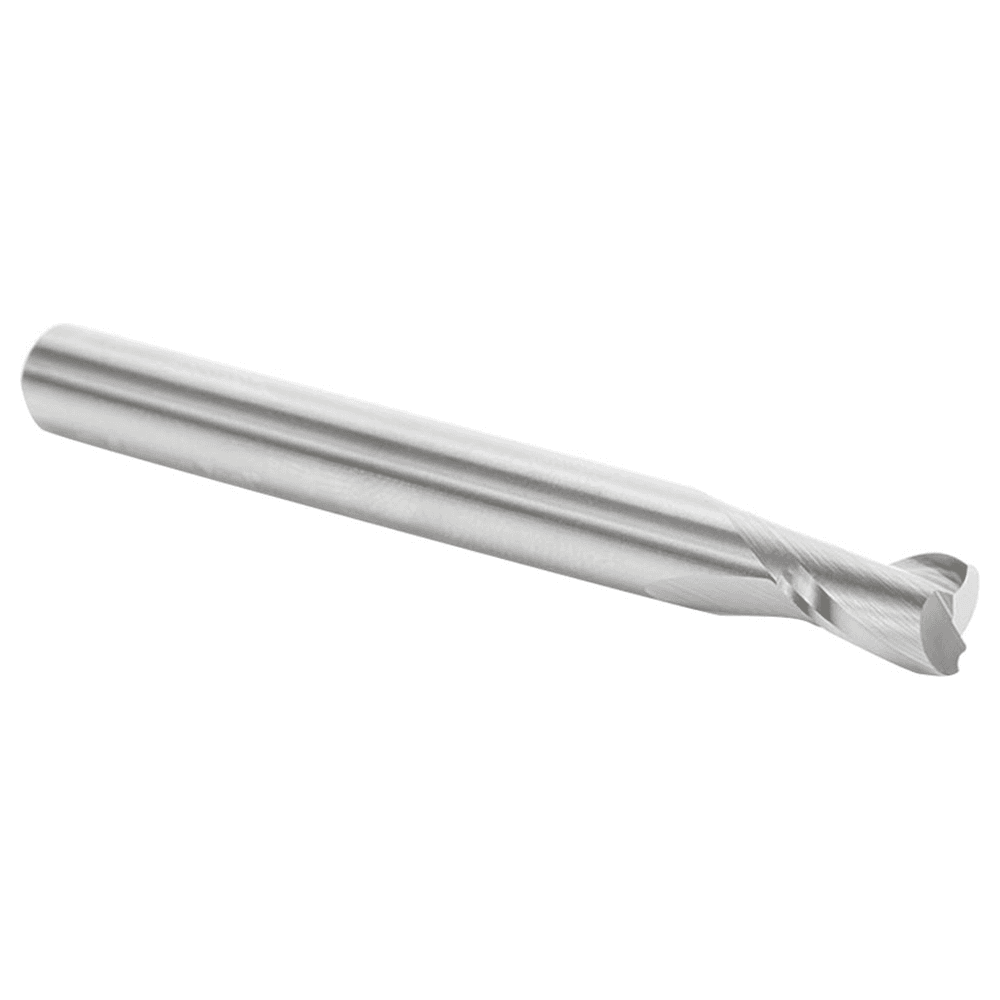 1/4" x 2-1/2" Up-Cut Spiral Plunge Bit, 2-Flute, 1/4" Shank, 3/8" Cutting Height - Alt Image 2