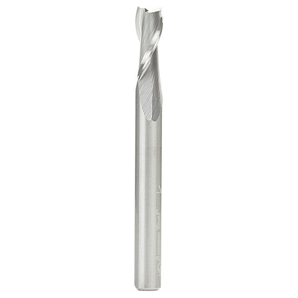 1/4" x 2-1/2" Up-Cut Spiral Plunge Bit, 2-Flute, 1/4" Shank, 5/8" Cutting Height - Main Image