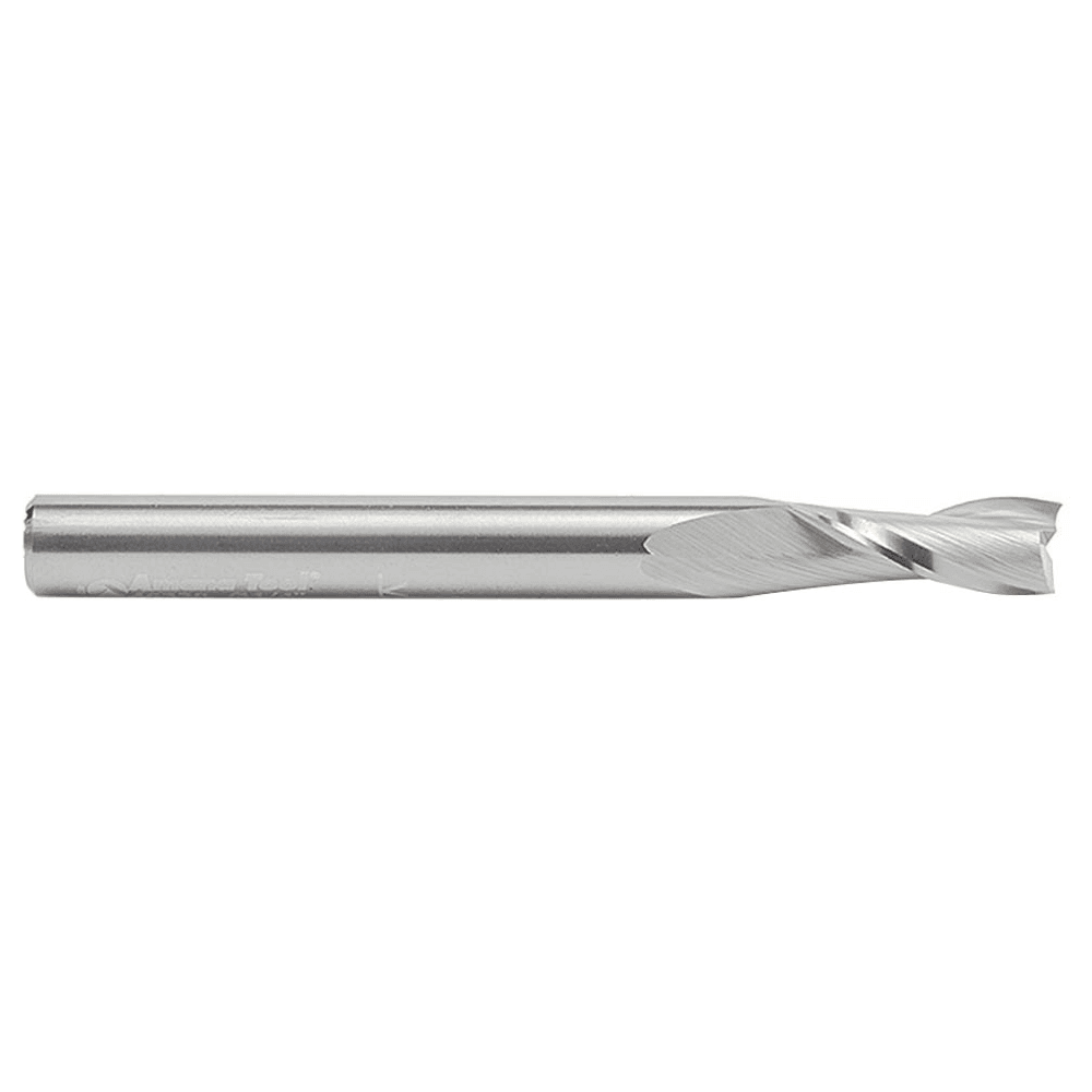 1/4" x 2-1/2" Up-Cut Spiral Plunge Bit, 2-Flute, 1/4" Shank, 5/8" Cutting Height - Alt Image 1