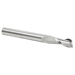 1/4" x 2-1/2" Up-Cut Spiral Plunge Bit, 2-Flute, 1/4" Shank, 5/8" Cutting Height - Alt Image 2