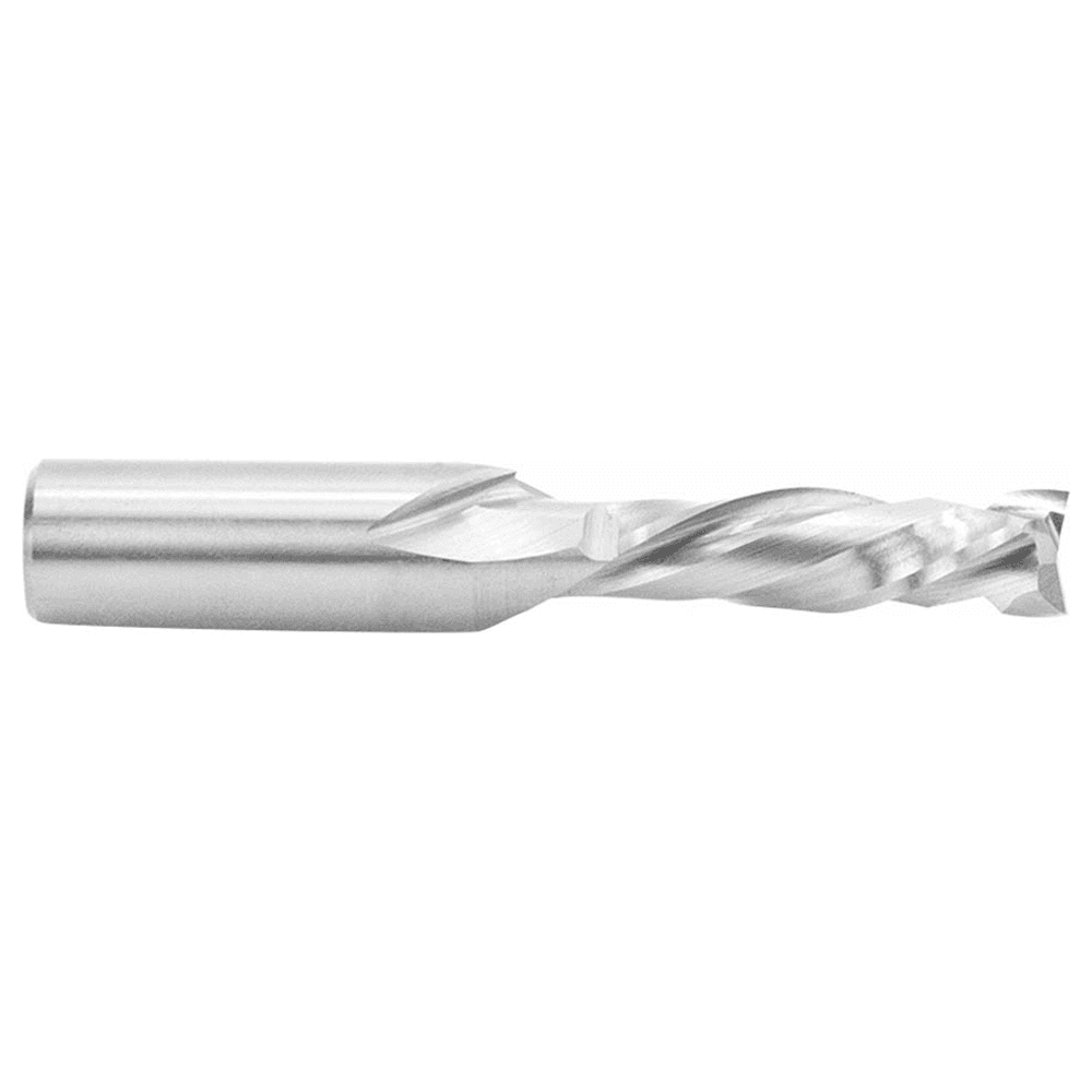 3/8" x 3" CNC Mortise Compression Spiral Bit, 2-Flute, 1/2" Shank - Alt Image 1