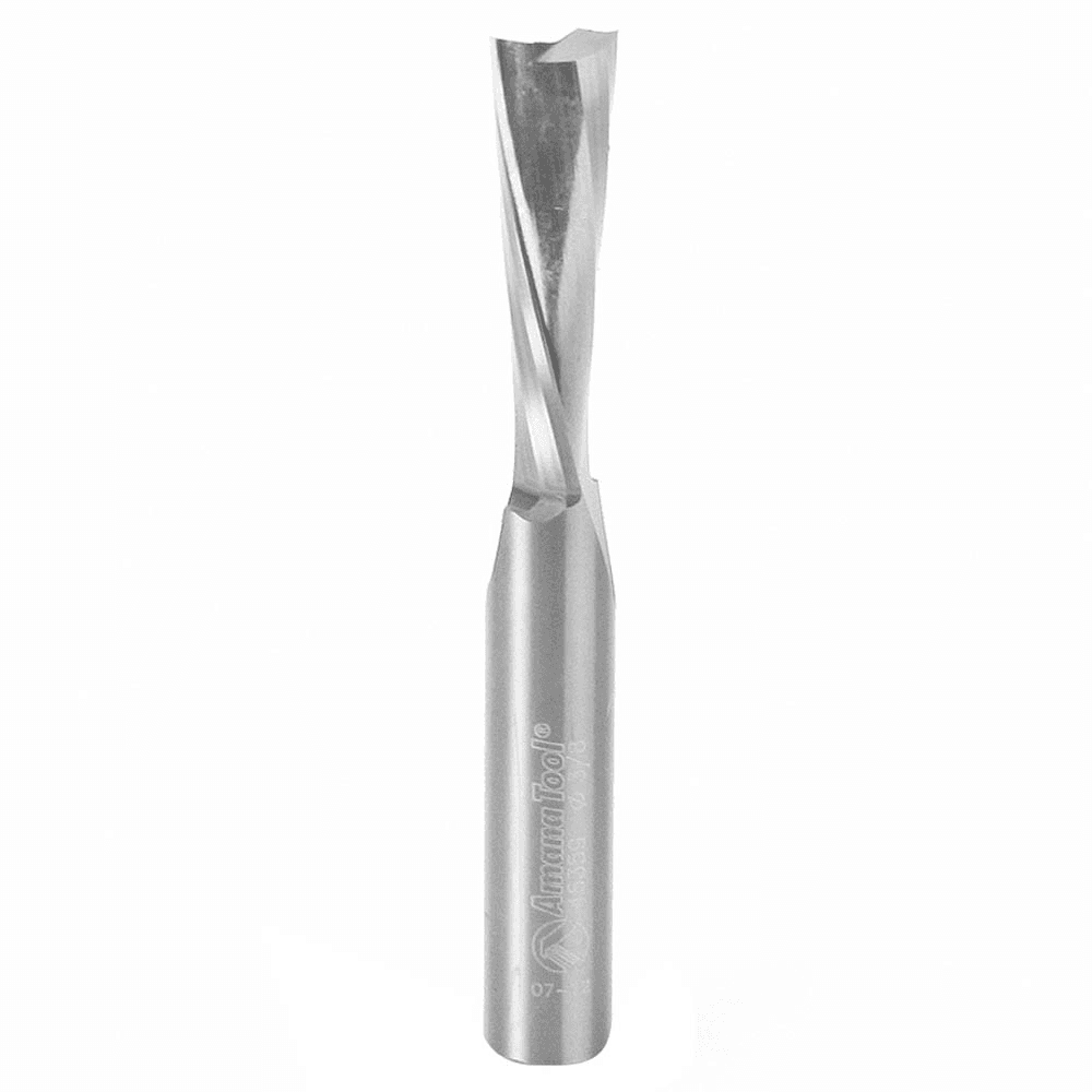3/8" x 3" Down-Cut Spiral Plunge Bit for Solid Wood, 2-Flute, 3/8" Shank - Main Image