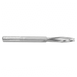 1/4" x 3" Down-Cut Spiral Plunge Bit for Solid Wood, 2-Flute, 1/4" Shank - Alt Image 1