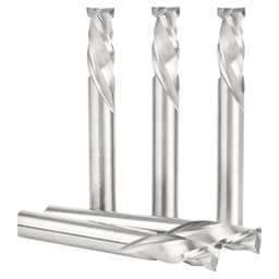 3/8" x 7/8" 5-Piece CNC Solid Carbide Mortise Compression Spiral Bit, 3/8" Shank Alt 2 - Image