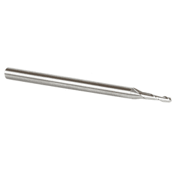 1/16" x 2" Up-Cut Ball Nose Spiral Router Bit, 2-Flute, 1/8" Shank - Alt Image 3