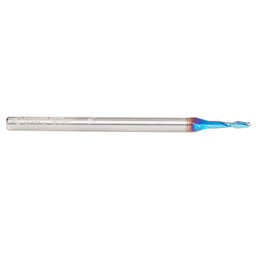 1/16" x 2" Spektra Up-Cut Ball Nose Spiral Router Bit, 2-Flute, 1/8" Shank - Alt Image 1