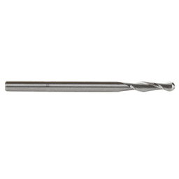 1/8" x 2" Up-Cut Ball Nose Spiral Router Bit, 2-Flute, 1/8" Shank - Alt Image 1