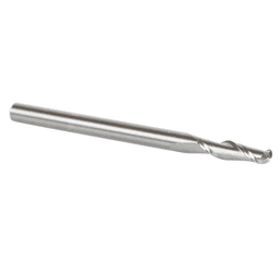 1/8" x 2" Up-Cut Ball Nose Spiral Router Bit, 2-Flute, 1/8" Shank - Alt Image 2