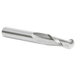 3/8" x 3" Up-Cut Ball Nose Spiral Router Bit, 2-Flute, 3/8" Shank - Alt Image 2