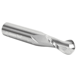 1/2" x 3" Up-Cut Ball Nose Spiral Router Bit, 2-Flute, 1/2" Shank - Alt Image 2