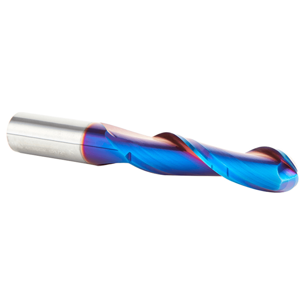 1/2" x 4" Spektra Up-Cut Ball Nose Spiral Router Bit, 2-Flute, 1/2" Shank - Alt Image 2