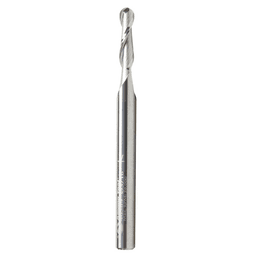 3/16" x 3" Up-Cut Ball Nose Spiral Router Bit, 2-Flute, 1/4" Shank - Main Image