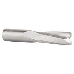 1/2" x 3" Acrylic Cutting 'O' Up-Cut Slow Spiral Router Bit, 2-Flute, 1/2" Shank - Alt Image 2