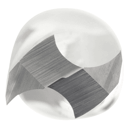 1/2" x 3" Acrylic Cutting 'O' Up-Cut Slow Spiral Router Bit, 2-Flute, 1/2" Shank - Alt Image 3