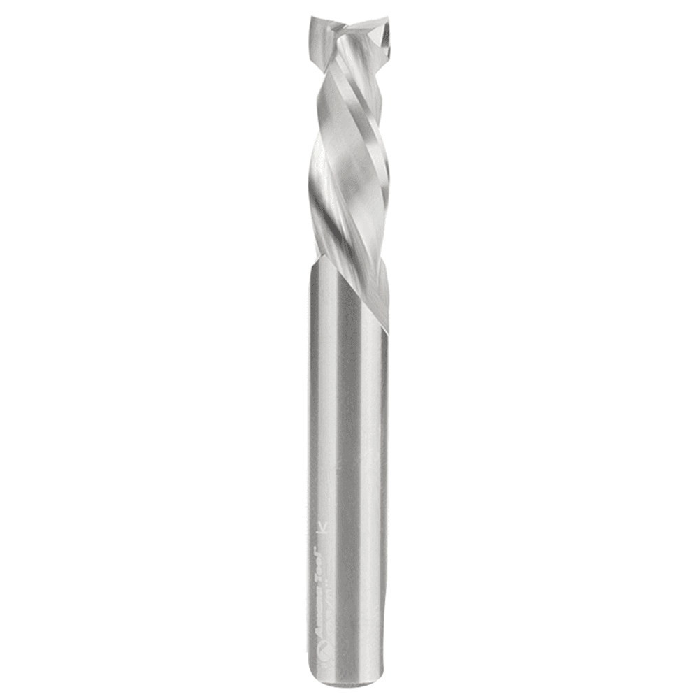 3/8" x 3" CNC Mortise Compression Spiral Bit, 2-Flute, 3/8" Shank - Main Image