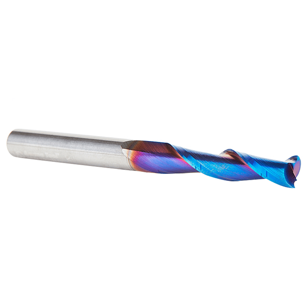 1/4" x 3-1/8" Spektra Up-Cut Ball Nose Spiral Plunge Bit, 2-Flute, 1/4" Shank - Alt Image 2