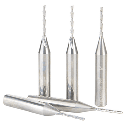 1/16" x 2 Down-Cut Spiral Plunge Bit, 2-Flute, 1/4" Shank (5/Pack) Alt 2 - Image