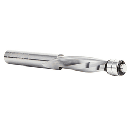 1/2" x 5" Down-Cut UltraTrim Spiral Bit with Double Lower Ball Bearing, 2-Flute, 1/2" Shank - Alt Image 2