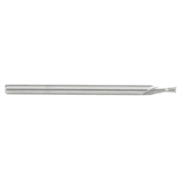 5/64" x 2" Down-Cut Spiral Plunge Bit, 2-Flute, 1/8" Shank - Alt Image 2