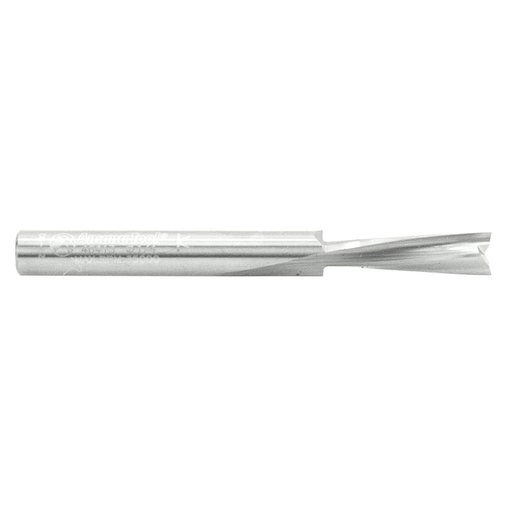 1/4" x 2-1/2" Acrylic Cutting 'O' Down-Cut Slow Spiral Router Bit, 2-Flute, 1/4" Shank - Alt Image 1