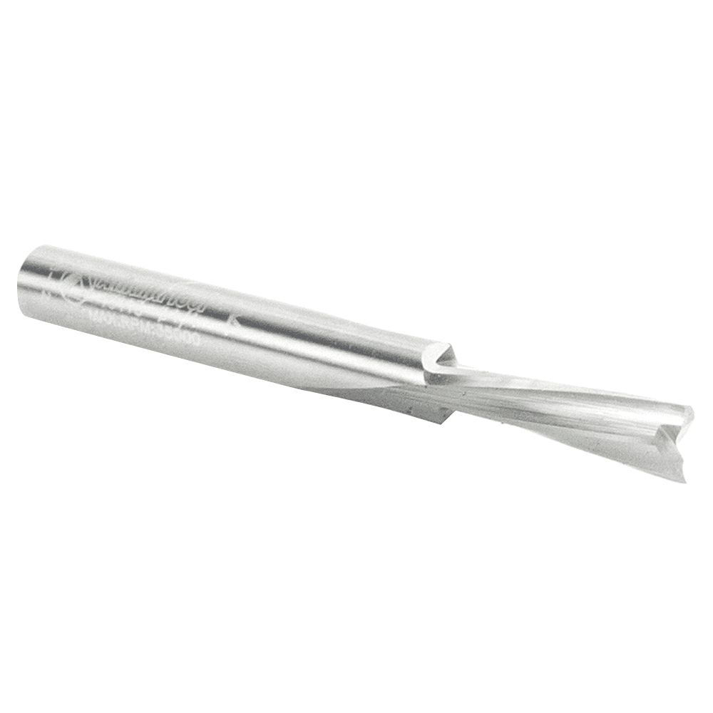 1/4" x 2-1/2" Acrylic Cutting 'O' Down-Cut Slow Spiral Router Bit, 2-Flute, 1/4" Shank - Alt Image 2